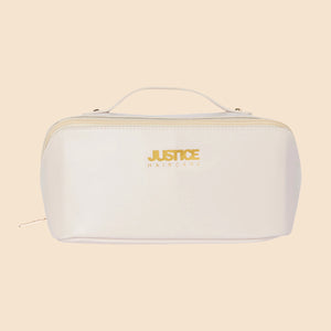Justice Haircare Cream Cosmetic Bag