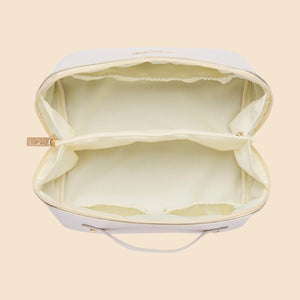 Justice Haircare Cream Cosmetic Bag