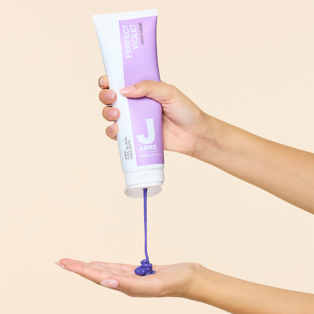 Perfect Violet Hair Mask - 250ml | JUSTICE Haircare AU & NZ
