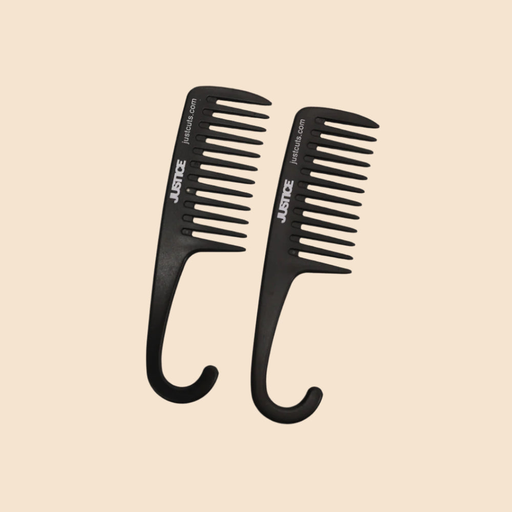 Black Wide Tooth Comb
